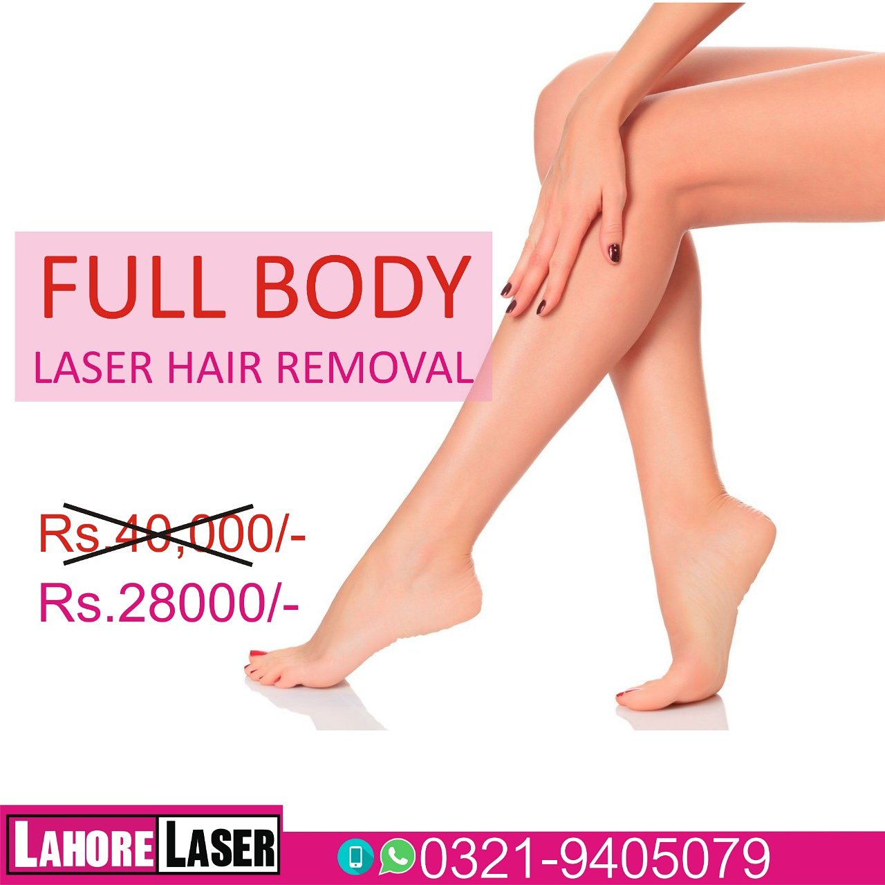 Lahore Laser on Twitter "Full Body Laser Hair Removal Only 28,000