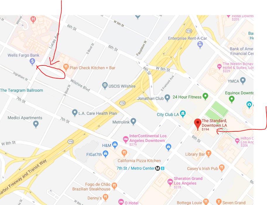 Addendum 2:  @MilspecP, it doesn't appear to a Mack lawyer, convinced me too, perhaps still Mack related.Something around that location triggered this op, a huge moment. It was 3 blocks from The Standard Hotel. Mack & Standard were in same Q post.It's stil interwoven.