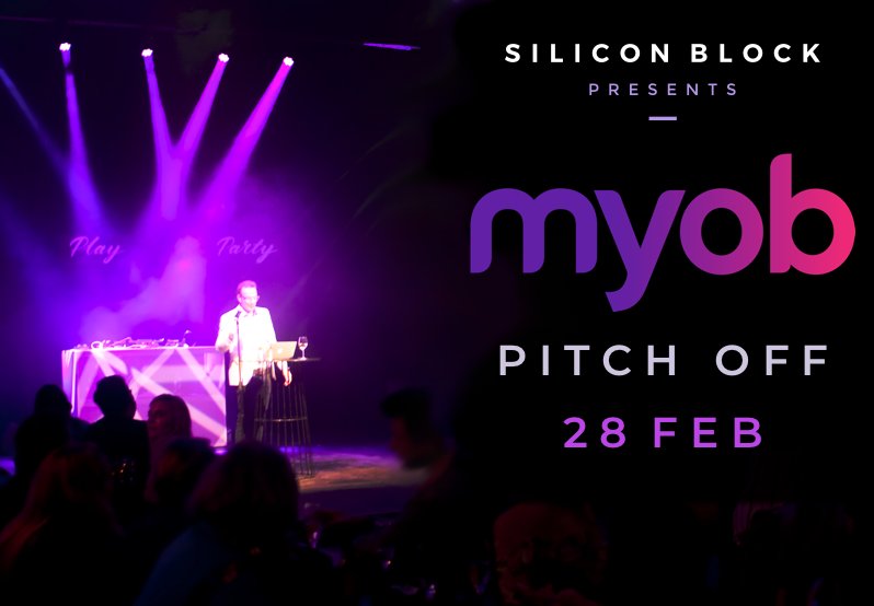 Silicon_Block's tweet image. Have an app idea? Want to be the next big start up! Sign up for the @MYOB Pitch Off! Great prizes! Enter here! siliconblockpresents.com.au/pitch-off