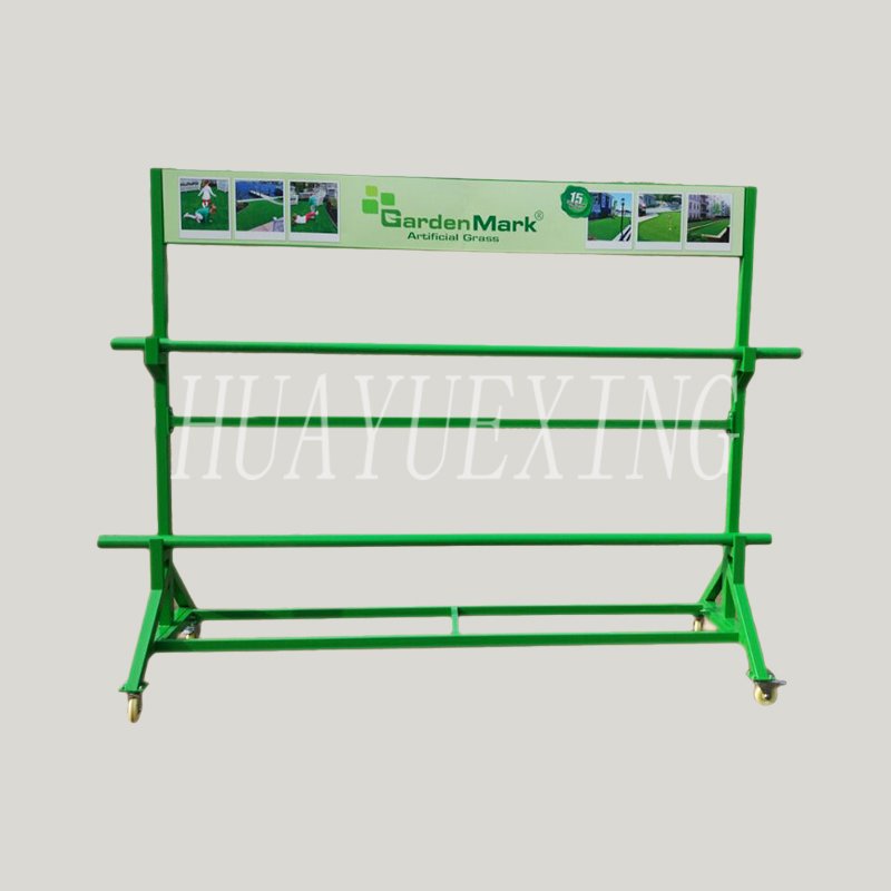 huayuexing's tweet image. Free Standing Two Shelves Green Metal Fabric Display Stand Hyx-025 hyxdisplayrack.com/free-standing-… retail jewelry display, price display stand, supermarket display 
 #Clothingdisplayracks #Customdisplayracks