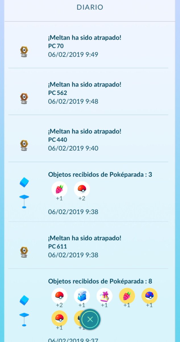 StarHunter_BVL's tweet photo. 06/02/2019 - Primera Caja De Meltan que abro y sucede esto! ✨⚙️☺️🤩
#PokemonGO #LunarNewYear #ShinyHunter #Pokedex #ShinyMeltan #MythicalPokemon #LunarNewYearEvent #8BitCRGO https://t.co/c7TUzKeJVg