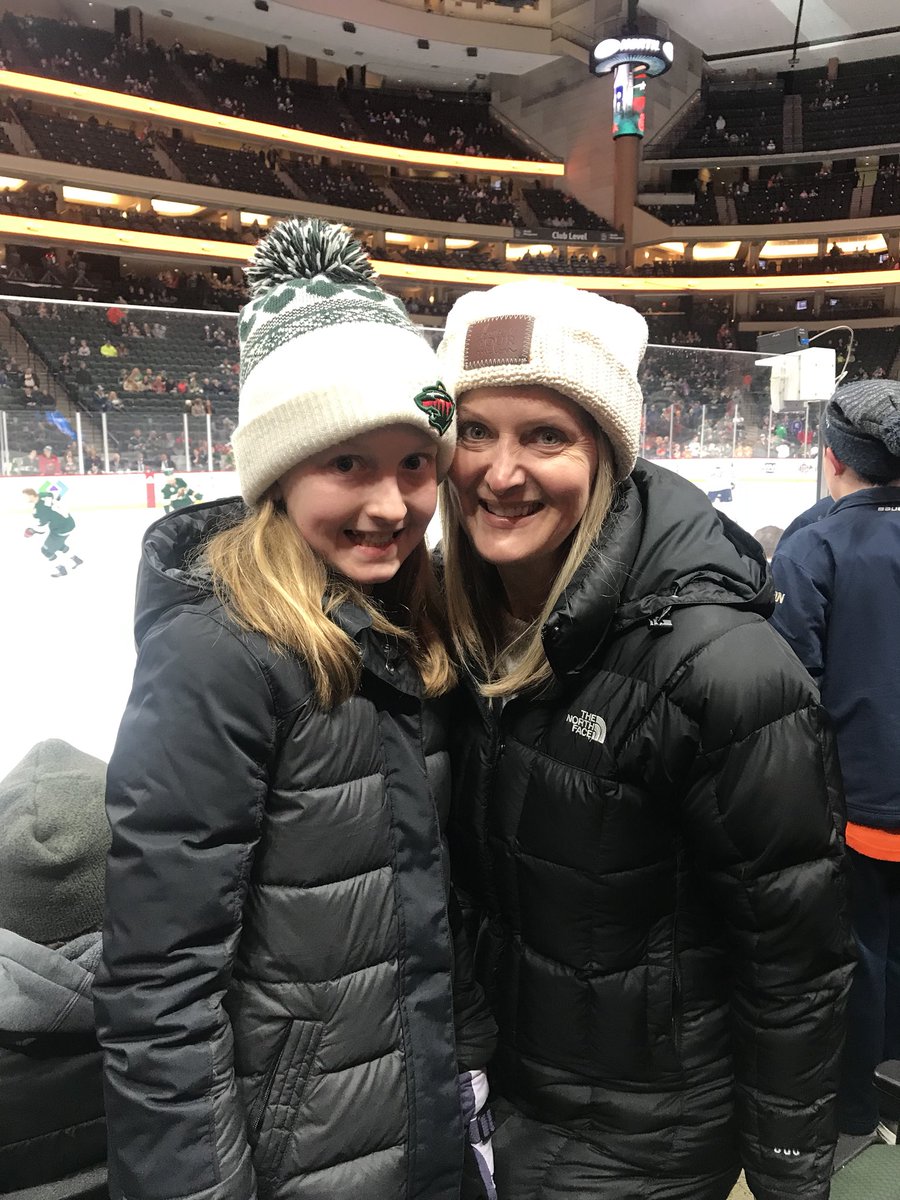 ProTitleCo's tweet image. #mnwild we weathered the storm and made it to the game. Go Wild.