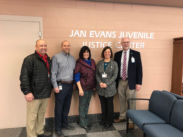 washoecounty's tweet image. Last stop during #PrincipalforaDay was the #WashoeCounty Juvenile Services Jan Evans Justice Center to tour the education, programming and services for our area's most vulnerable youth #WashoeImpacts