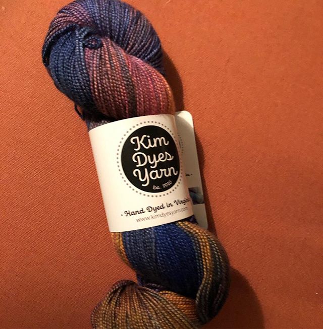 Whyknotfibers's tweet image. So excited to get this beauty!!! kimdyesyarn it’s even better in person!  Thank you!! (color is “rainbow connection on Napoleon sock). #makerssupportingmakers #communityovercompetition #indiedyedyarn #sosquishy