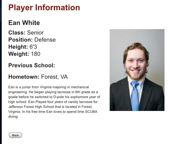 JFHSlacrosse's tweet photo. Good Luck to Ean White in his senior season for Liberty University Men’s Club Lacrosse team. JF class of 2015 https://t.co/0fQS8IGT8E
