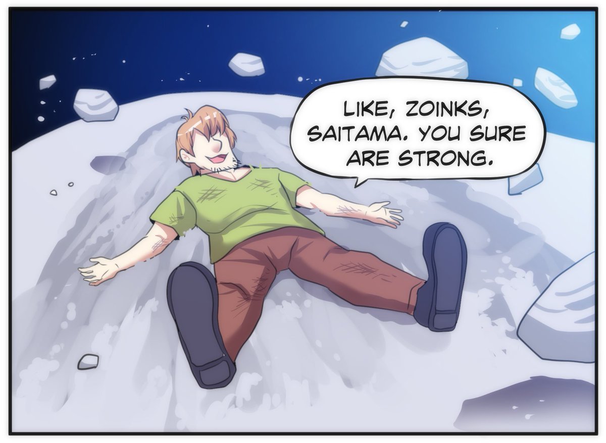 Merryweatherey's tweet photo. I wrote a comic about One Punch Man and Shaggy https://t.co/RUsILiIFIr