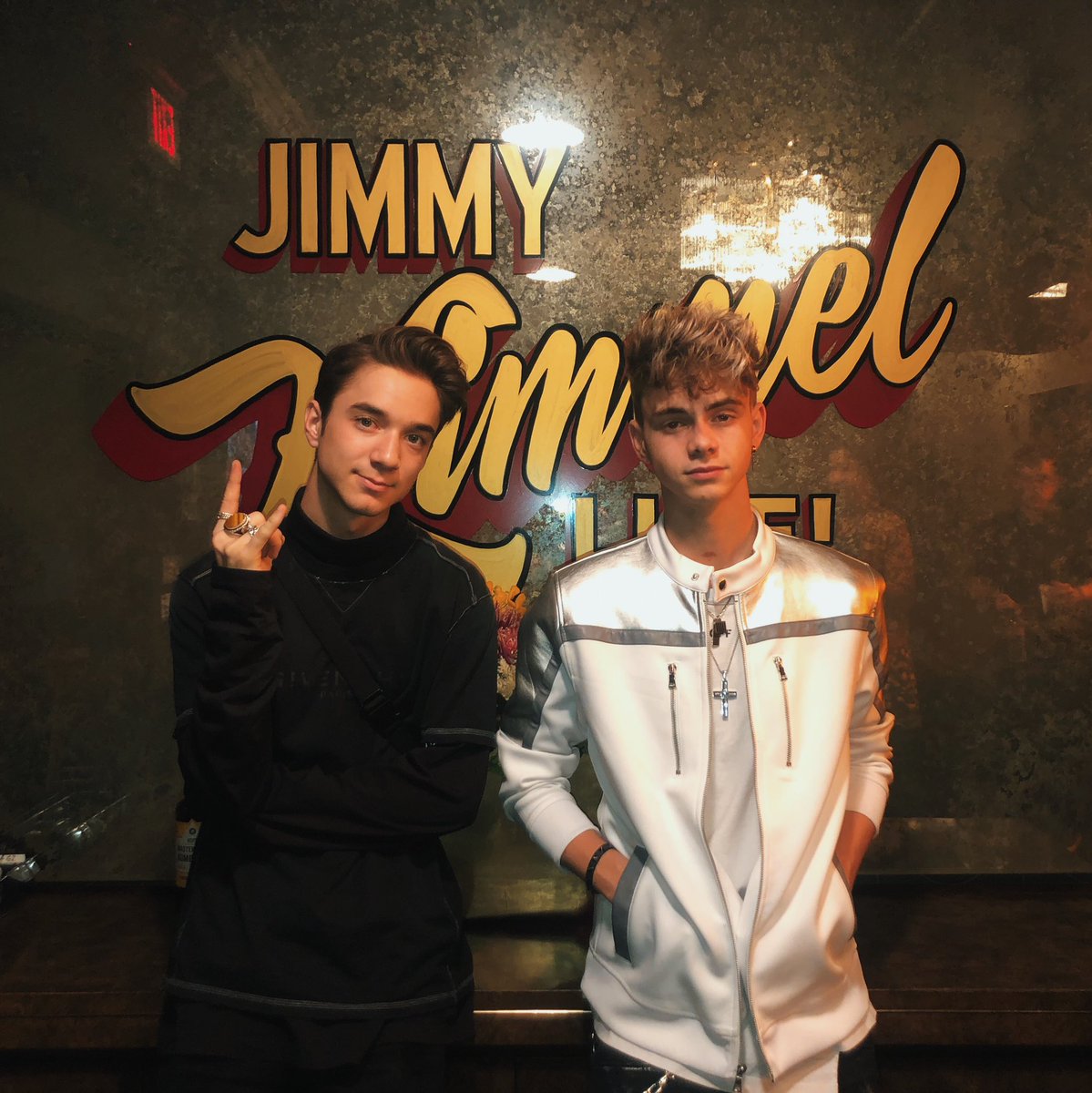 whydontwemusic's tweet photo. tonight. don’t miss it @JimmyKimmelLive https://t.co/YBw9VDq6pk