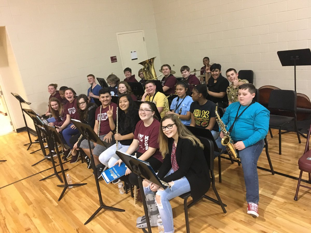 BarbourAvid's tweet photo. Shout out to a fantastic band! They were AWESOME!! @MrCMusicGuy @MXMSmustangs https://t.co/2IVdhtRfd4
