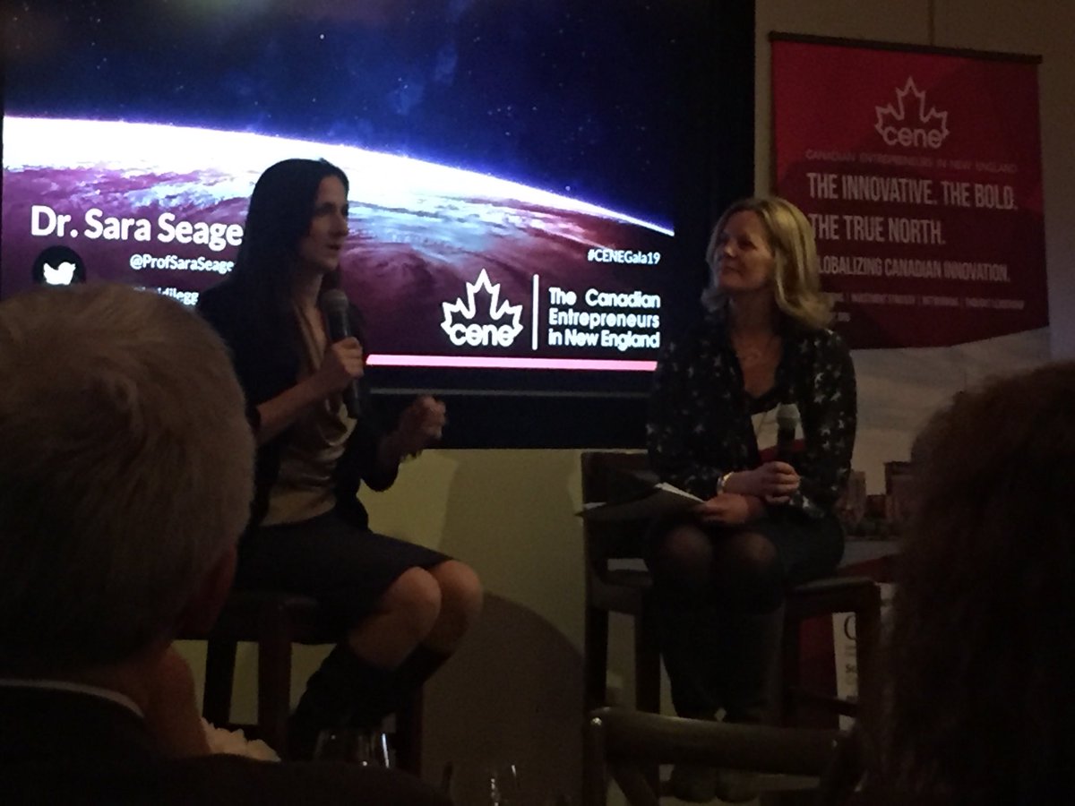 Listening to distinguished Canadian @ProfSaraSeager discussing NASA’s search for earth-like planets in the universe