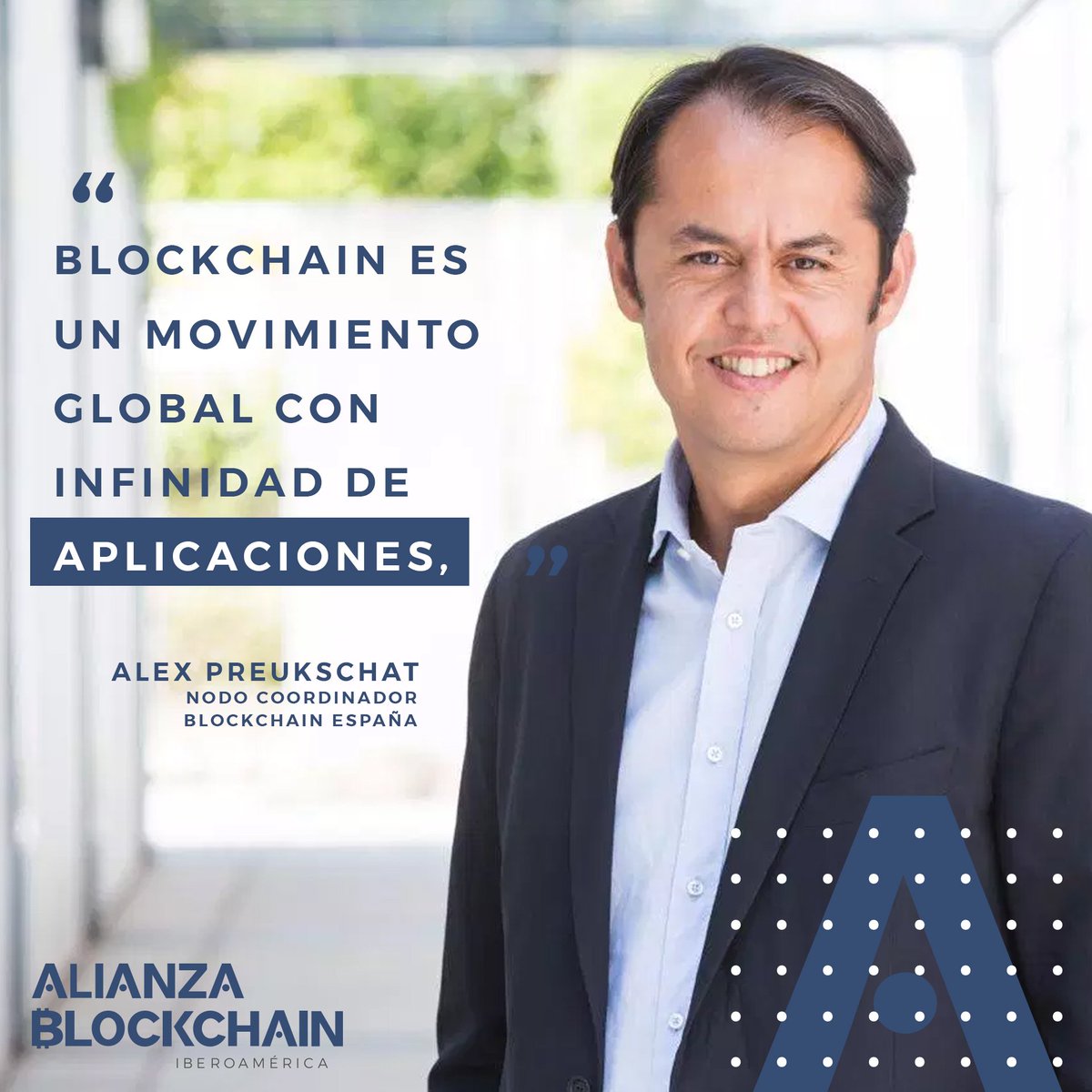Alianza Blockchain tweet media