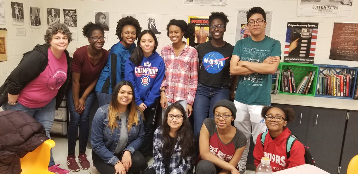 SalgadoMiVoz26's tweet photo. Shout out to Brooks HS Student Voice Committee who is currently planning a student led professional development session for their teachers based on student data they collected. @CPSCivicLife #studentvoice #studentpower https://t.co/Aw0ZGg0T9U