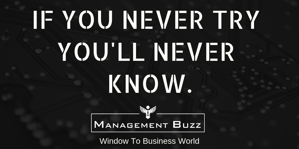 Managementbuzz's tweet image. If you never Try you'll never know...

managementbuzz.in
subscribe to free Magzine now.

#Managementbuzz #managementlab #manager #success #successquotes #motivation #MotivationalQuotes #forbes #magzine #readersandleaders