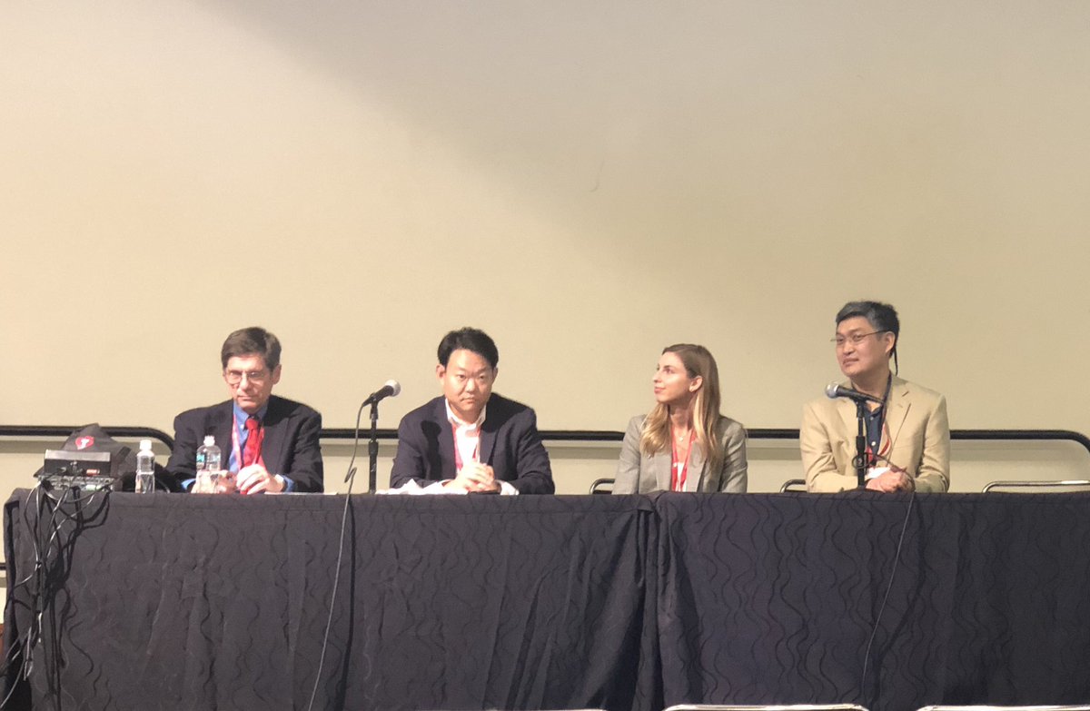 great ICH oral abstracts session presenting our exploratory analyses of the ATACH-2 trial alongside Daniel Woo, Joe Broderick and Alex Choi #ISC19 @AHAMeetings