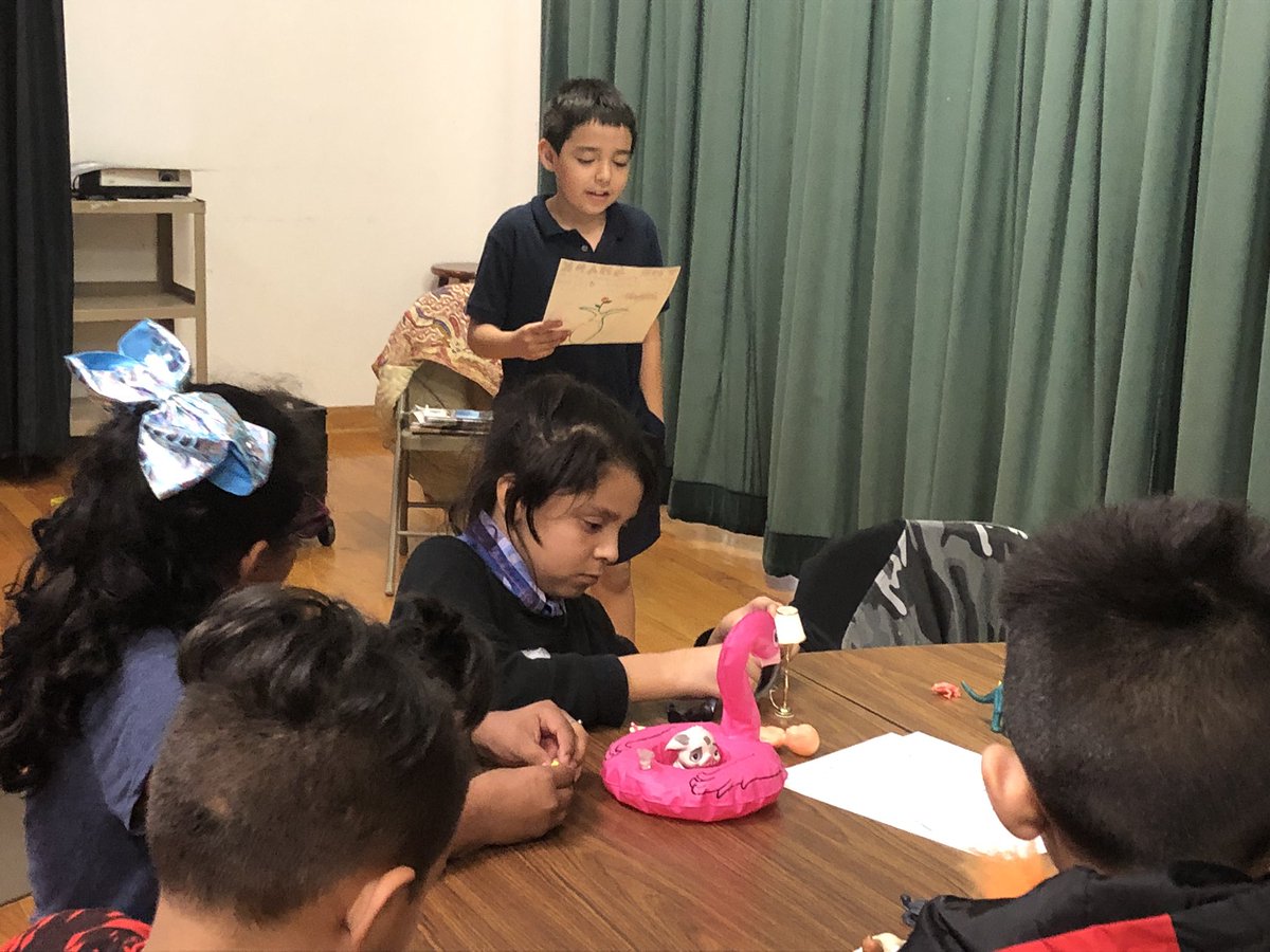 dvisdlead's tweet photo. Mrs. Keller’s class at @DVISD_HES had fun making their own stories and poems using props and drawings this week. They sure are creative with their actions! @CreativeATX #leadlife #kidscreating https://t.co/GRJJD1cB1P