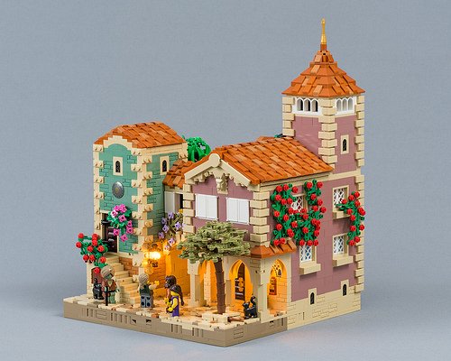 lego medieval city