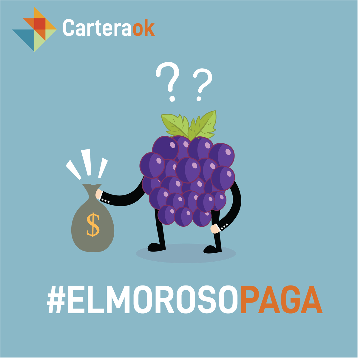 cartera_ok's tweet photo. Carteraok siempre piensa en ti. Te contaremos como recuperar tu cartera sin que los gastos de cobranza corran por tu cuenta, déjanos un comentario con tus datos y el hashtag #elmorosopaga 😱 https://t.co/DEOmJFlsH9