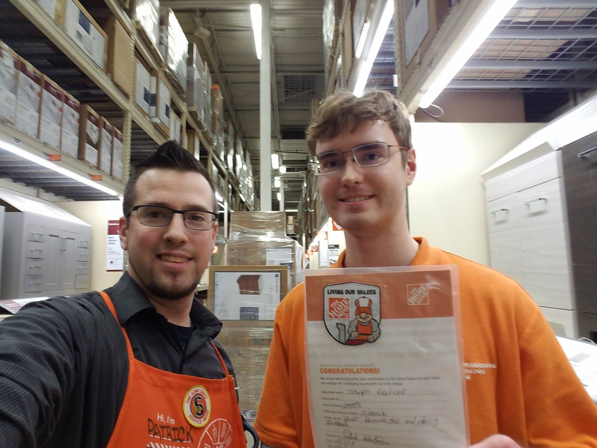 Patrick_2558's tweet photo. Great Job Joseph 

For driving Instock and Store Appearance every day.@2558homedepot https://t.co/K7ucLPHryB