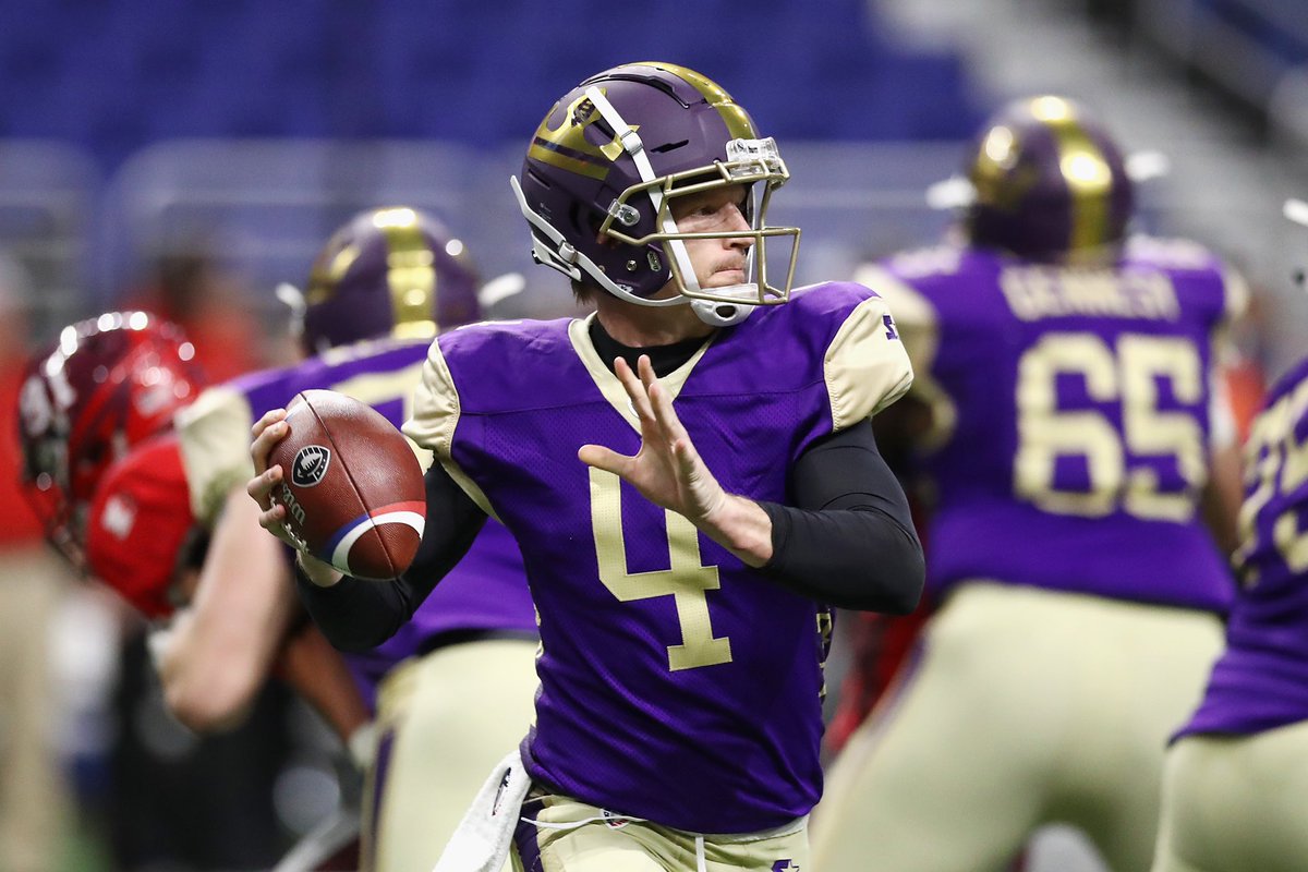 Purple Reign AAF tweet media