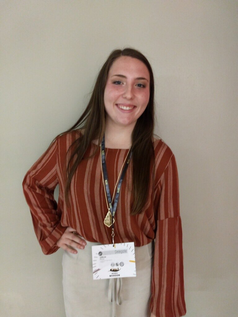 Congratulations to Allison Picou for being a runner-up for the Robbie Scott Beta Scholarship.  She is receiving $2000 for college.