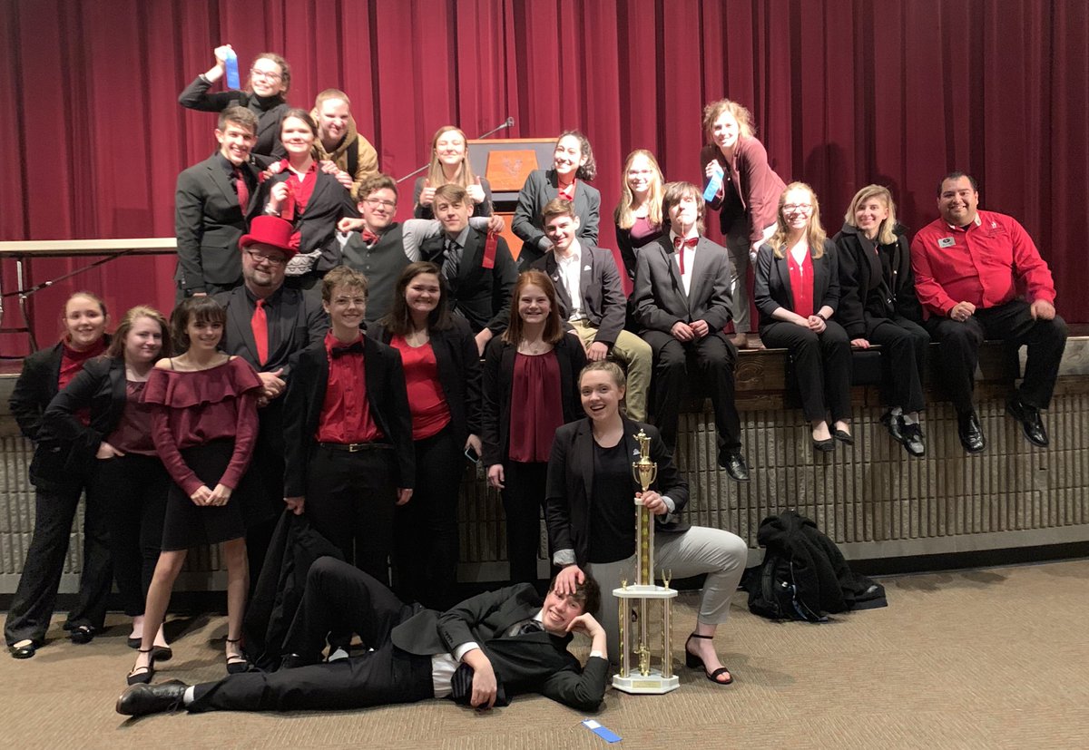 UnionSpeechTeam's tweet photo. Union wins 2nd Place tonight at the Sullivan Four Rivers Speech Meet! Great job Wildcats! #USpeech #UnionRXI https://t.co/I38TT9zeyc