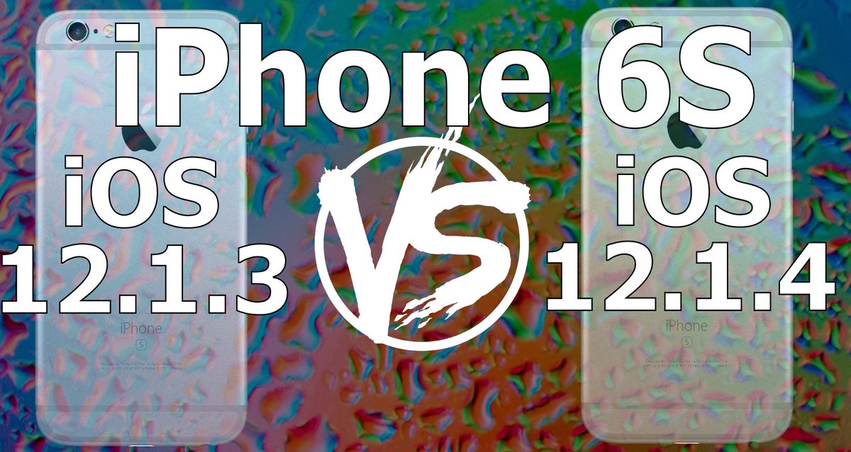 iAppleBytes's tweet image. iPhone 6S : Speed Test : iOS 12.1.4 (Build 16D57) vs iOS 12.1.3
youtu.be/ZzxAFAe7QyQ
#AppleNews #iOS1214 #Apple