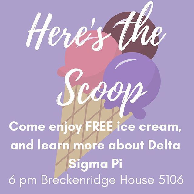Tomorrow night is your last opportunity to meet and join Delta Sigma Pi! #deltasigmapi #ptbad