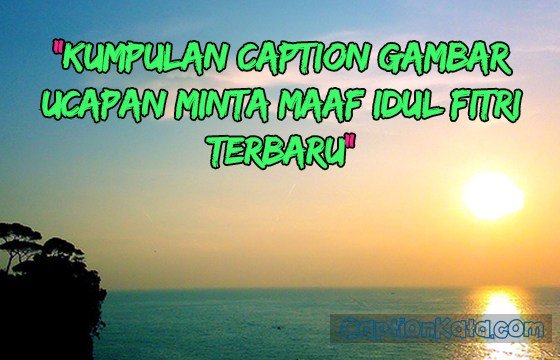 Ucapan Lebaran Idul Fitri 2019 - Gambar Islami