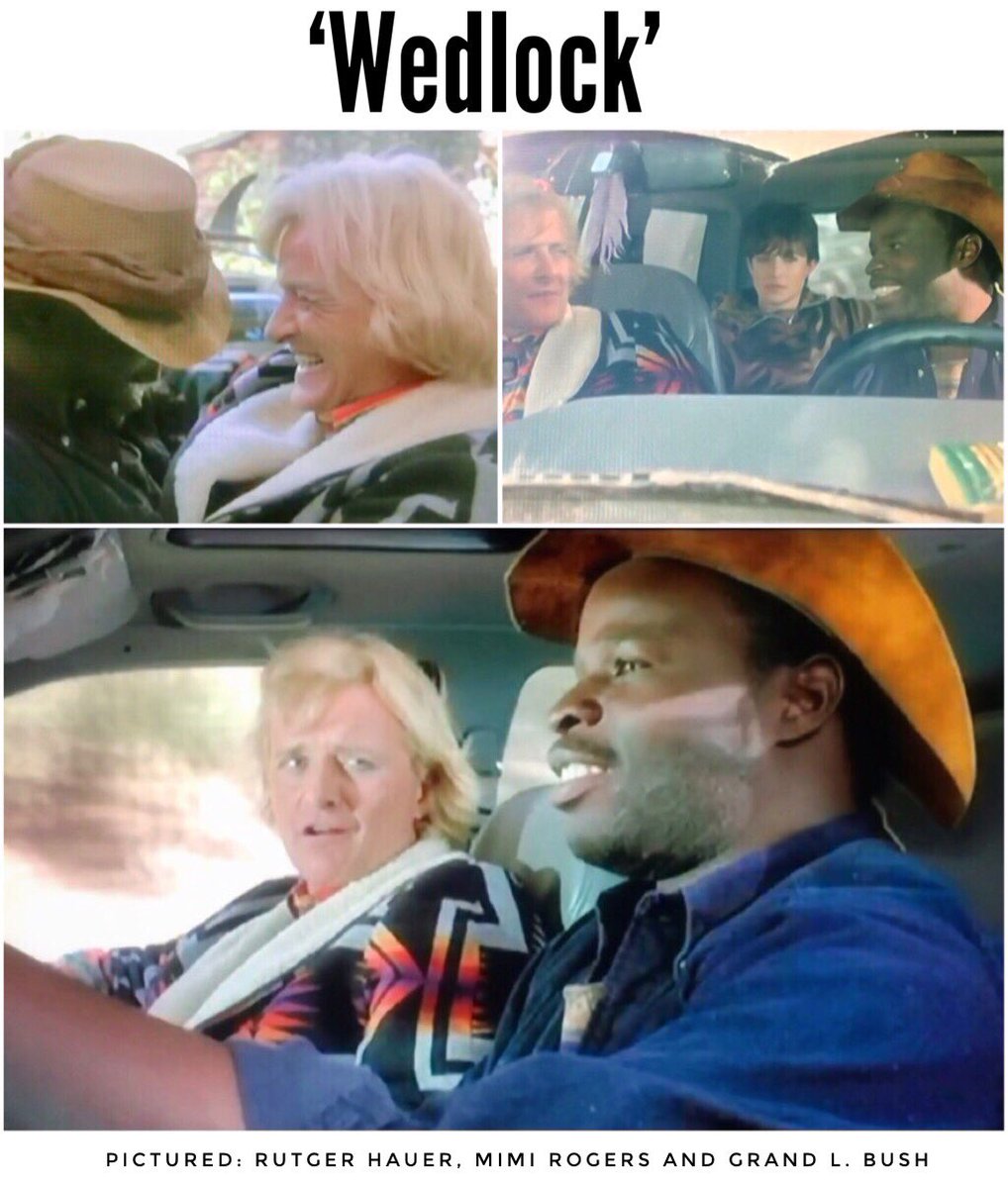 GrandLBush's tweet photo. Throughout my #acting #career, I relished working with consummate professionals, like #RutgerHauer. #Wedlock #MimiRogers #TwentiethCenturyFox #PrisonFilms https://t.co/At2AdWSjDz