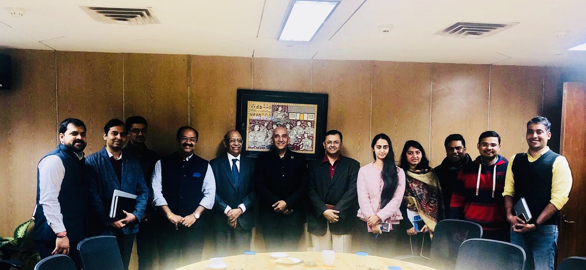 rramanan's tweet image. Was an enlightening session to hear @Banny Bannerjee share the importance and benefits of #systemsthinking in #innovationinitiatives addressing #complexproblems facing societies and nations at the @NITIAayog team on the invitation of @RajivKumar1 @amitabhk87 @AIMtoInnovate