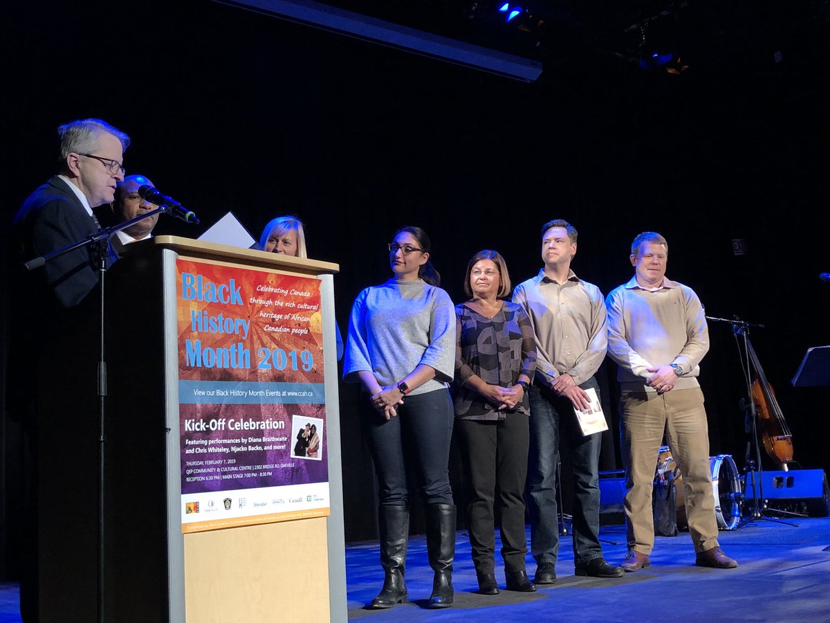 Amazing night with the CCAH kicking off Black History Month in Oakville. Learn more about Oakville’s role in the Underground Railroad at the @Oakville_Museum @BethRRobertson @PamDamoff @AliciaWSullivan #blackhistorymonth⁠ ⁠ #BlackhistoryisCanadianhistory