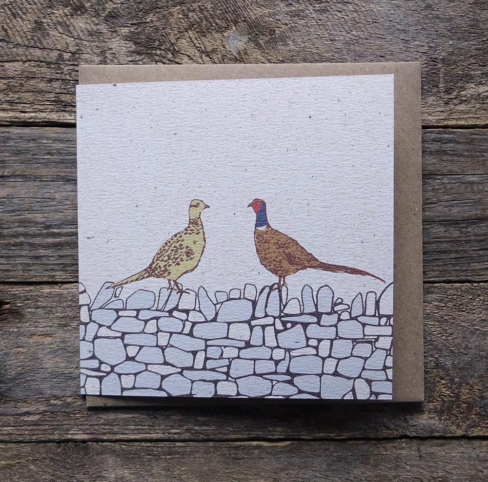 'Mr and Mrs Pheasant' New design, just in time for Valentines Day bit.ly/2SgweLB