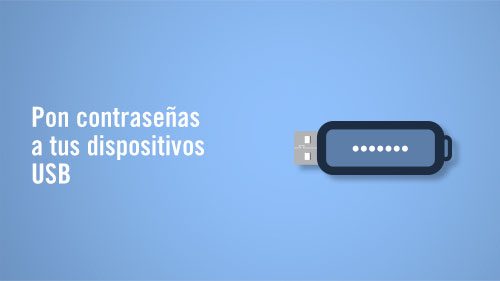 📖 #GuíaGuadalinfo: Pon #contraseñas a tus dispositivos #USB.  Las elegidas no debemos compartirlas y debemos usar #claves complejas para que un tercero no nos la sustraiga, pero a la vez que sean fáciles de #recordar para nosotros. bit.ly/2SgrsxF #TIC