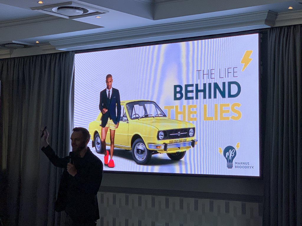 core20192's tweet photo. Hitting it HARD. Food for thought. Marnus - Lies - Success - Life  #2019CoreCon https://t.co/y15Eg5darz