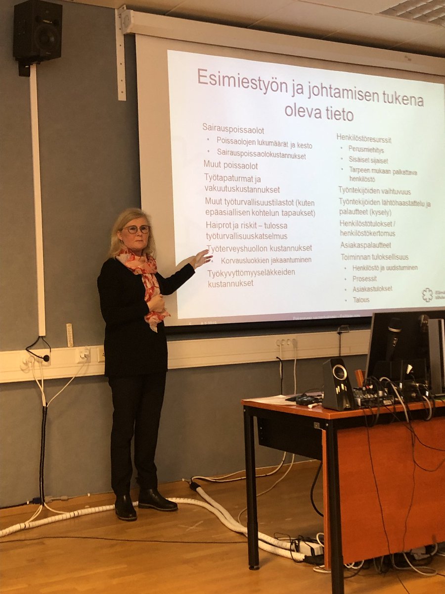 Työkykyjohtamisen työpajassa HR-johtaja <a href="/RaijaRuoranen/">Raija Ruoranen</a> kertoo kuinka tiedolla johtamisen välineitä käytetään Pirkanmaan shp:ssa,  <a href="/Keva_fi/">Keva</a> mukana analysoimassa ja kehittämässä.