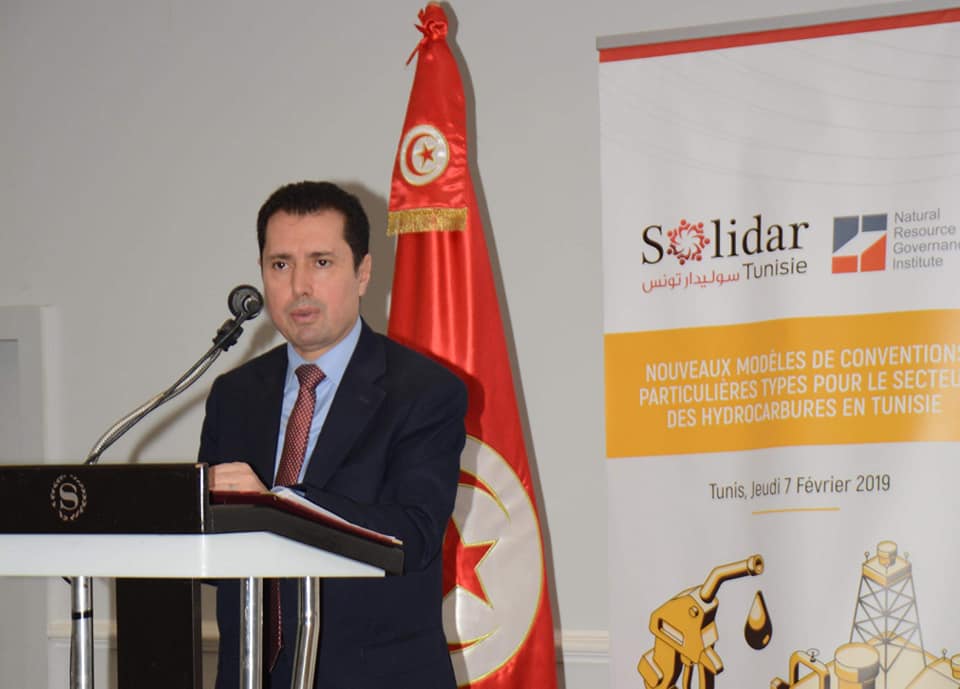 In a conference organized by #Tunisia n #ThinkTank Solidar &amp; <a href="/NRGInstitute/">Natural Resource Governance Institute</a> minister of #Industry , #Energy &amp; #Mines commits to improving #Extractive #governance and joining <a href="/EITIorg/">EITI International</a> in next 3 months as per #OGP commitment <a href="/belheni1/">Wissem Heni</a> facebook.com/INDUSTRIEPMETN…