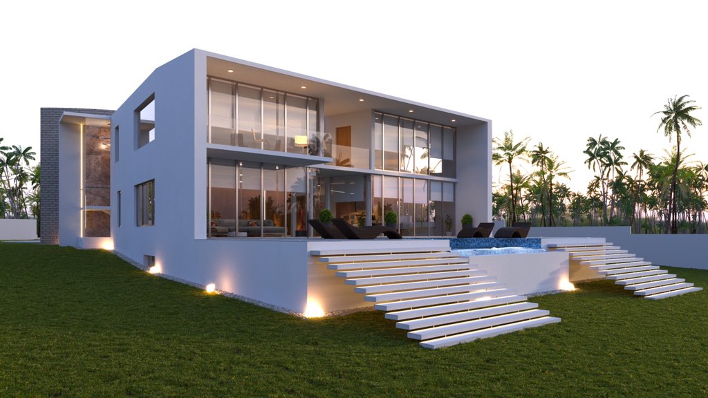 buildformltd's tweet image. BB Private Retreat: A Sanctum Sanctorum of living. A place to unwind and take sanctuary from outside intrusions. Visualisation by @exp_diff #design #architecture #beachhouse #beachlife #contemporarydesign  #Accra #Ghana