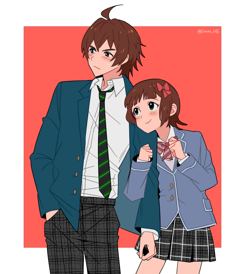 Hb 아마아마 교복 天海春香 天ヶ瀬冬馬