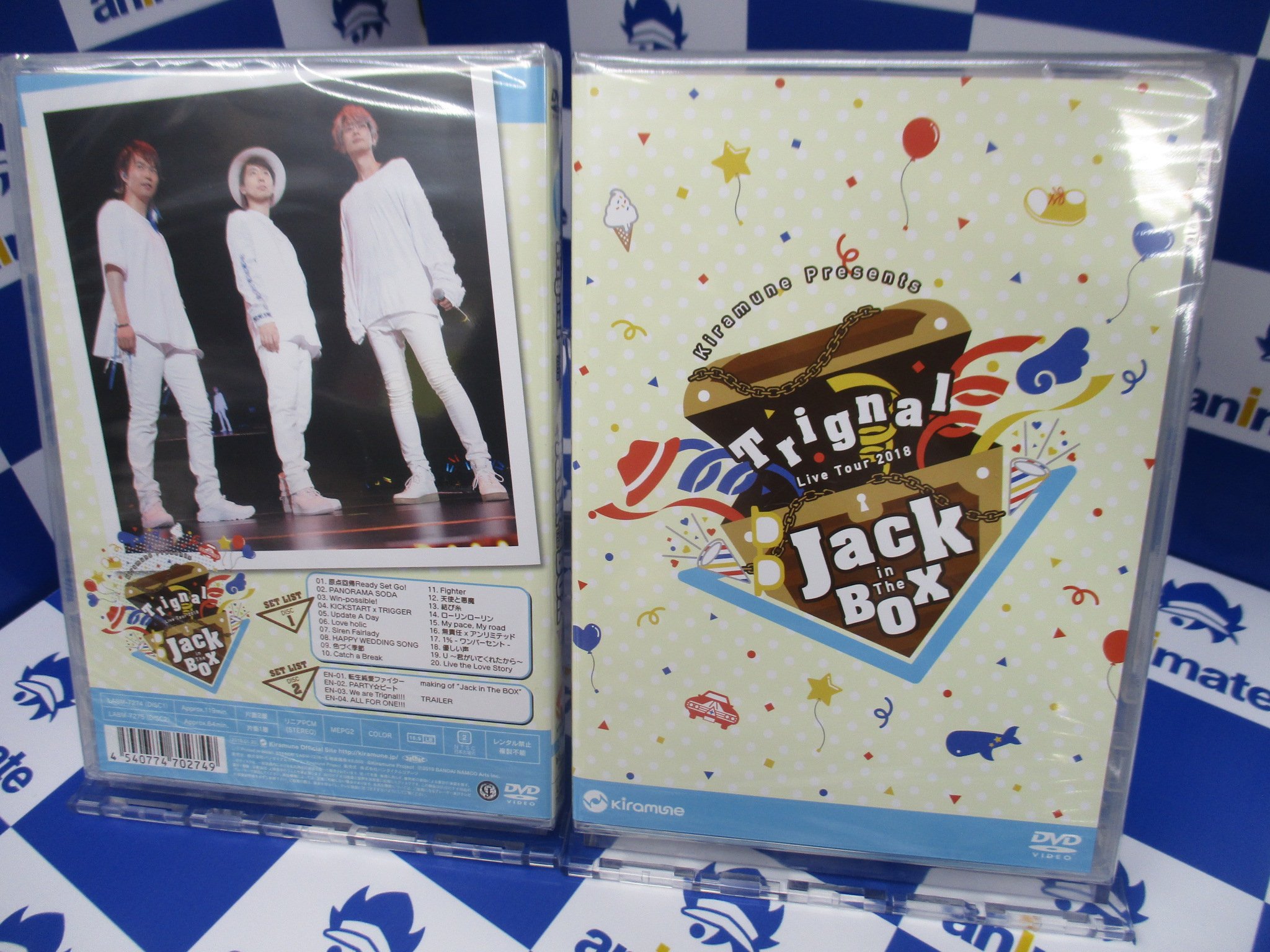 アニメイト池袋本店 7f商品情報 1 30発売 Dvd Trignal Live Tour 18 Jack In The Box Live Dvd 好評発売中 当店7fにて販売中 ぜひお買い求め下さいアニ Trignal Kiramune T Co Ccceescqsh