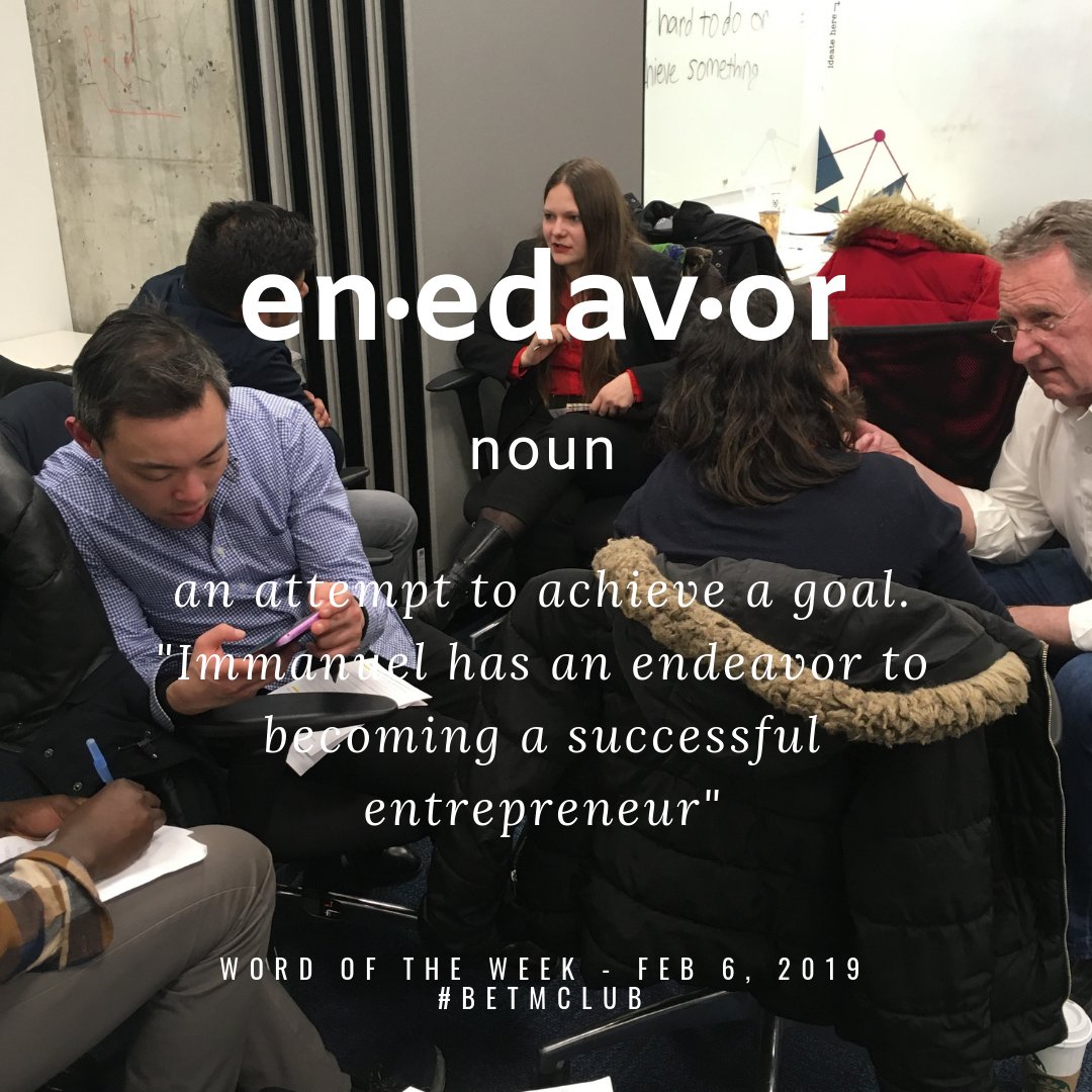 Endeavor In A Sentence slidesharetrick