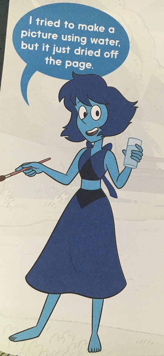 No se pierdan de este primer acercamiento de Lapis con las acuarelas. O algo parecido