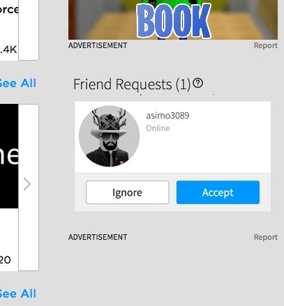 Asimo3089 On Twitter I Got A Friend Request Roblox