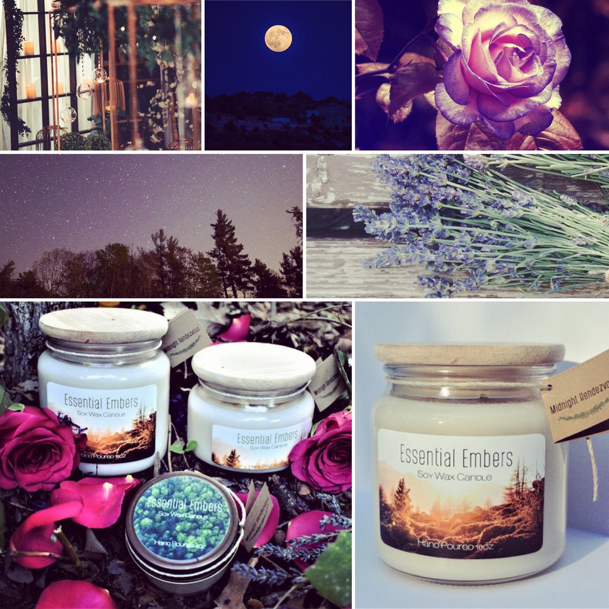 EssentialEmbers's tweet photo. Meet us for a Midnight Rendezvous 💋💜🌹 20% Off this week! Shop now: https://t.co/tC1HIFVSVn

#etsyshop #essentialoils #soycandles #organic #wildcrafted #handmade #handcrafted #midnight #witchinghour #lavender #clean #lit #aromatherapy #ecofriendly #nature #local #fortworth #dfw https://t.co/qZPNTzegBq