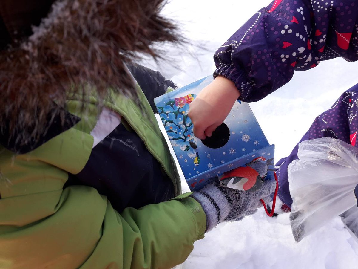 В ДОУ проходит экологическая акция "Помоги зимующим птицам"

Птички, птички
подходите —
Угостить мы вас хотим!
Ешьте сколько захотите
Мы вам зернышек дадим!