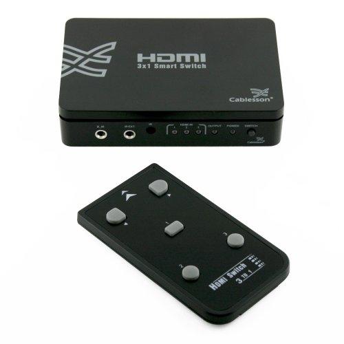 hdmicouk's tweet photo. The Cablesson HDMI 3 x 1 Switch with Remote Control allows Three HDMI source devices to be switched easily on to HDMI compatible monitor or projector. https://t.co/woTPyEPFfq
#Cablesson #HDMISWITCHHubBox #HDMISWITCH #1080p #4k #XBOX #3D #PS3 #XBOX360 https://t.co/Y1o003V7bH