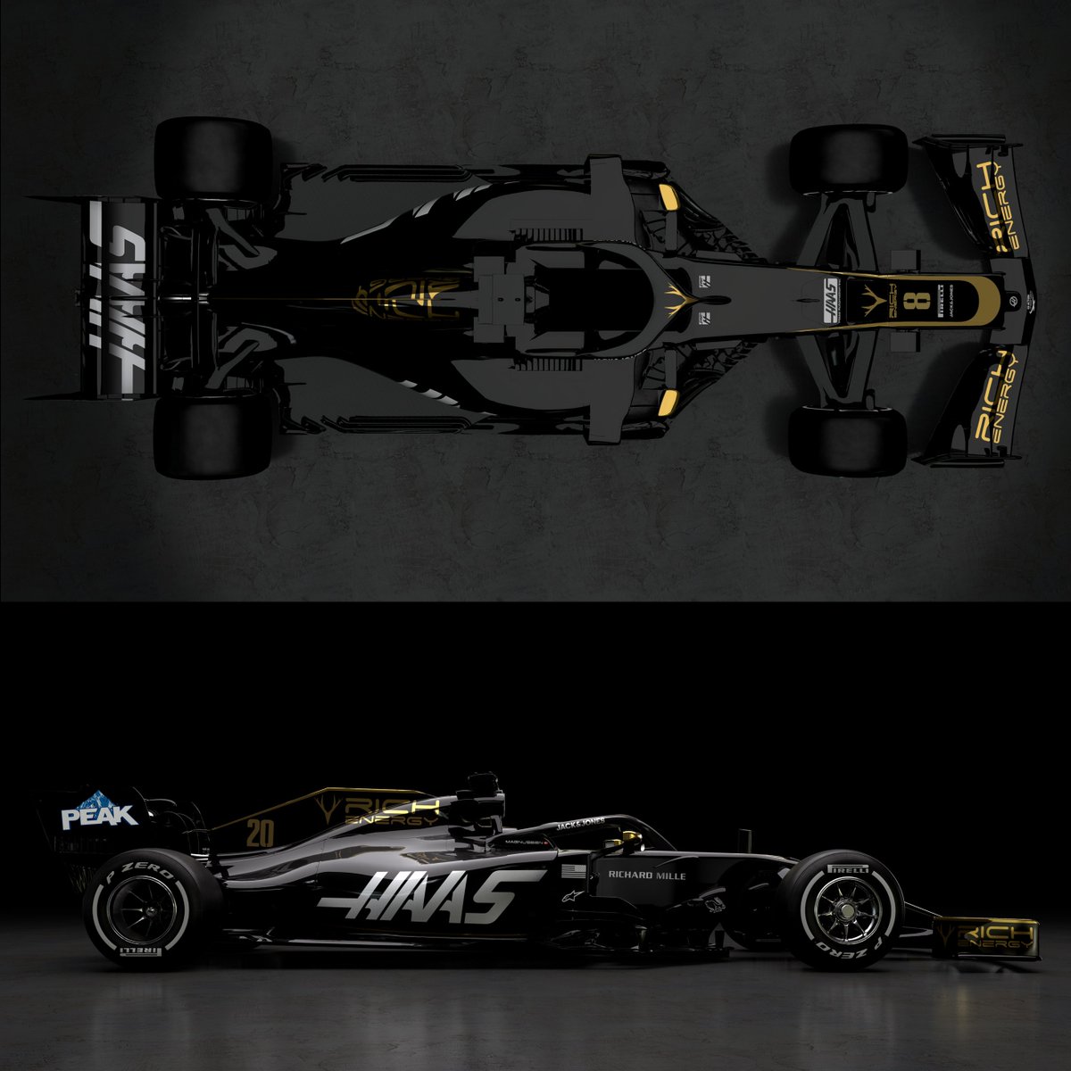cfmagindia's tweet photo. That Energy in that #HaasF1 VF-19 livery seems, RICH!
#RichEnergy #HaasF1 #F1 #LiveryUnveil #F12019 #TwitterSports #RomainGrosjean #KevinMagnussen #GeneHaas #GuentherSteiner #NorthCarolina #UnitedStates #Ferrari #FerrariPower #Banbury #UnitedKingdom #MadeinAmerica https://t.co/xvC73AJPEC
