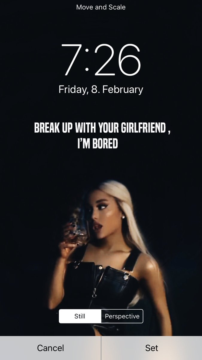 lovinlockscren's tweet photo. Ariana Grande lockscreens 💓
RT if you want and mbf 💓
Comment which one you want 💓#thankunext #BreakUpWithYourGirlfriendImBored 
-T. https://t.co/QsEy20x7FU