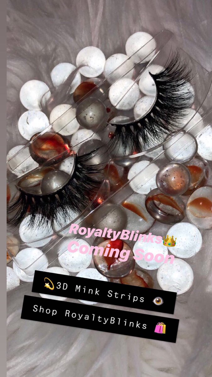 👑RoyaltyBlinks Comin Soon
.
.
.
.
.
.
.
💫Shop RoyaltyBlinks Mink Strips🛍 
#minkstrips #atllashes #atlminklashes #atlminks #lashes #lashesonfleek