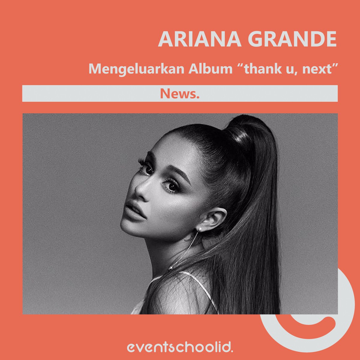 Setelah membocorkan Album terbaru @ArianaGrande bulan Januari kemarin, Hari ini telah keluar Album “thank u, next” yang berisikan 12 lagu.  Lagu favorit kalian yang mana nih di album terbarunya ?