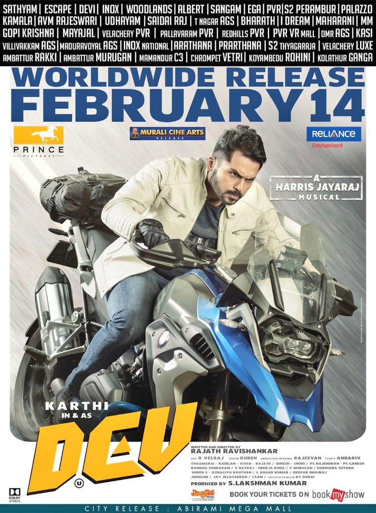 Manu_offl's tweet photo. #Dev Today's Newspaper Advertisement :Worldwide Release February 14 ♥️😊😎 😘 🎊
#MakkalNaayagan @Karthi_Offl @Rakulpreet @RajathDir @RelianceEnt @PrincePictures_ @Jharrisjayaraj @DevTheMovie @lakku76 #DevFromFeb14
#6DaysToGoForDev https://t.co/RFwXkGZutB