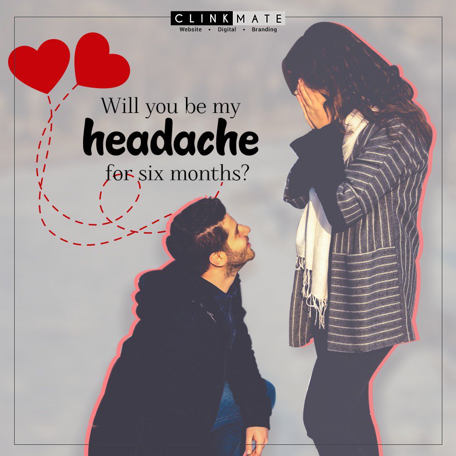 clinkmate's tweet photo. The (honest) proposal
.
.
.
.
#proposeday💍 #proposeday #love #valentines #Valentinesday #valentinesweek  #memes #digitalmarketingagency #socialmediamarketing #socialmedia https://t.co/5T1RwJI0IT